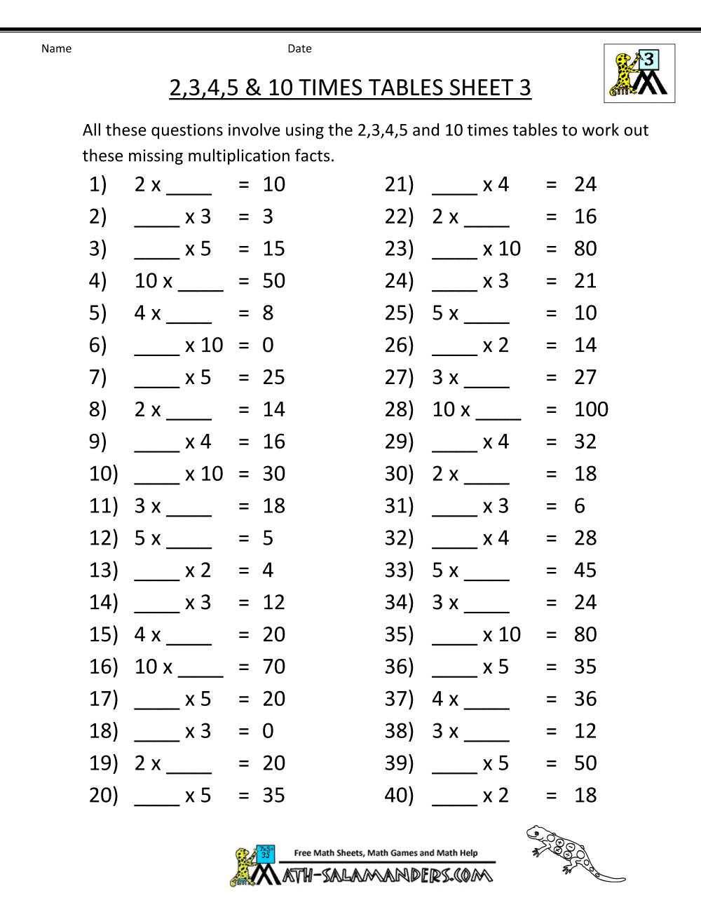 Worksheet  8091035  Maths Grade 4 Worksheets â Grade 4